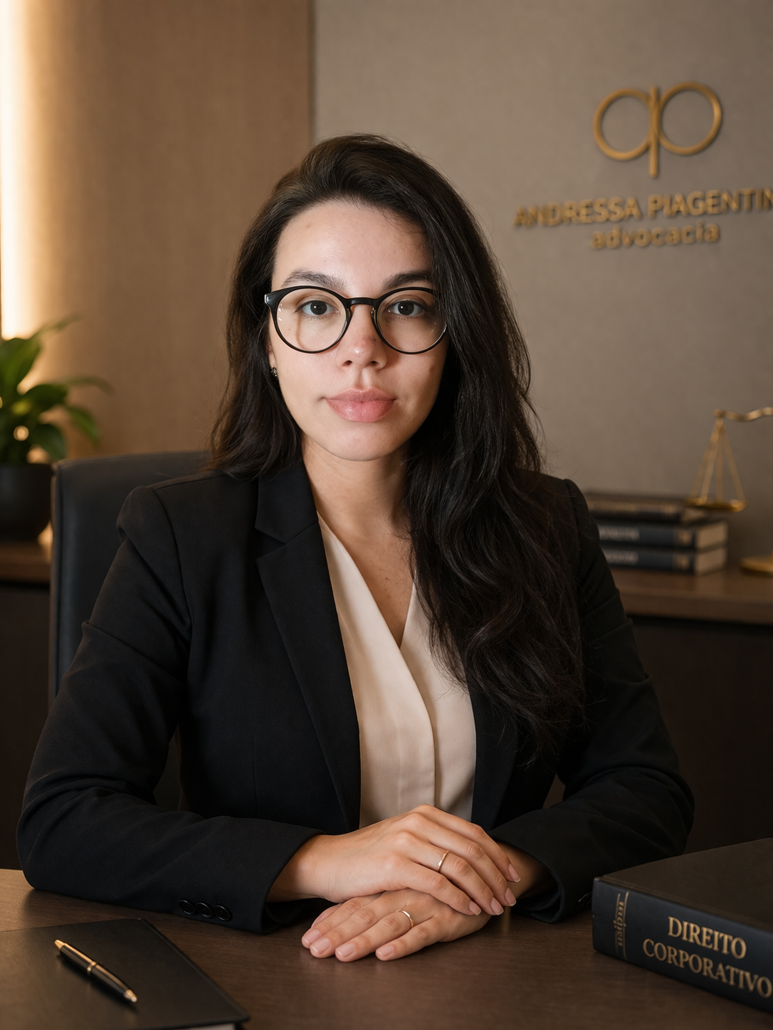 Retrato da Dra. Andressa Piagentini